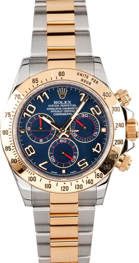 rolex daytona cosmograph 116523 blue.